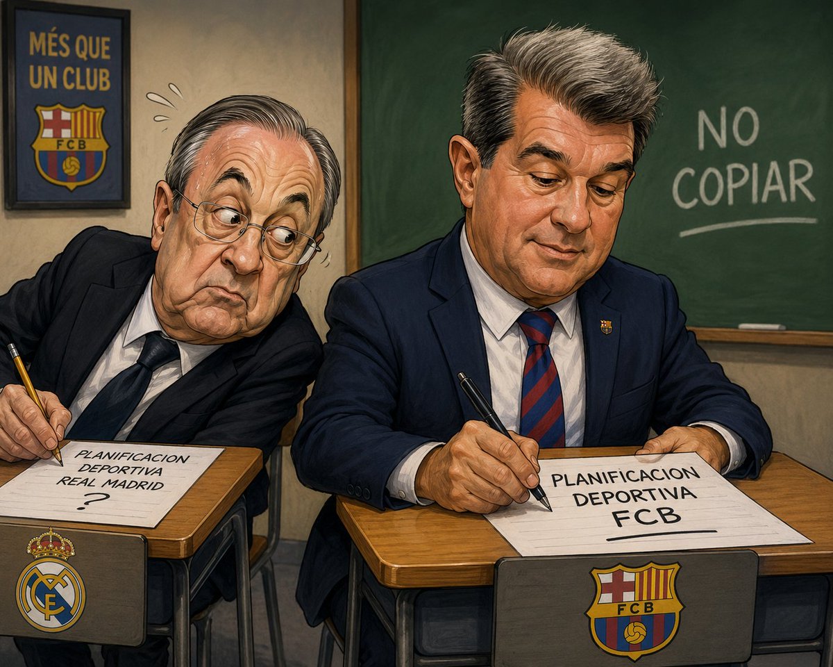 gilbertobm's tweet photo. @JLSanchez78 Estrategia del Madrid: Copiar al Barcelona. https://t.co/i6UiduuBaI
