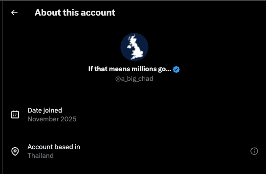 SoppyToffee's tweet photo. @a_big_chad @MumsnetTowers It's great that you have such a keen interest in British domestic policy from 10,000 kilometres away https://t.co/rimO2NsVIk
