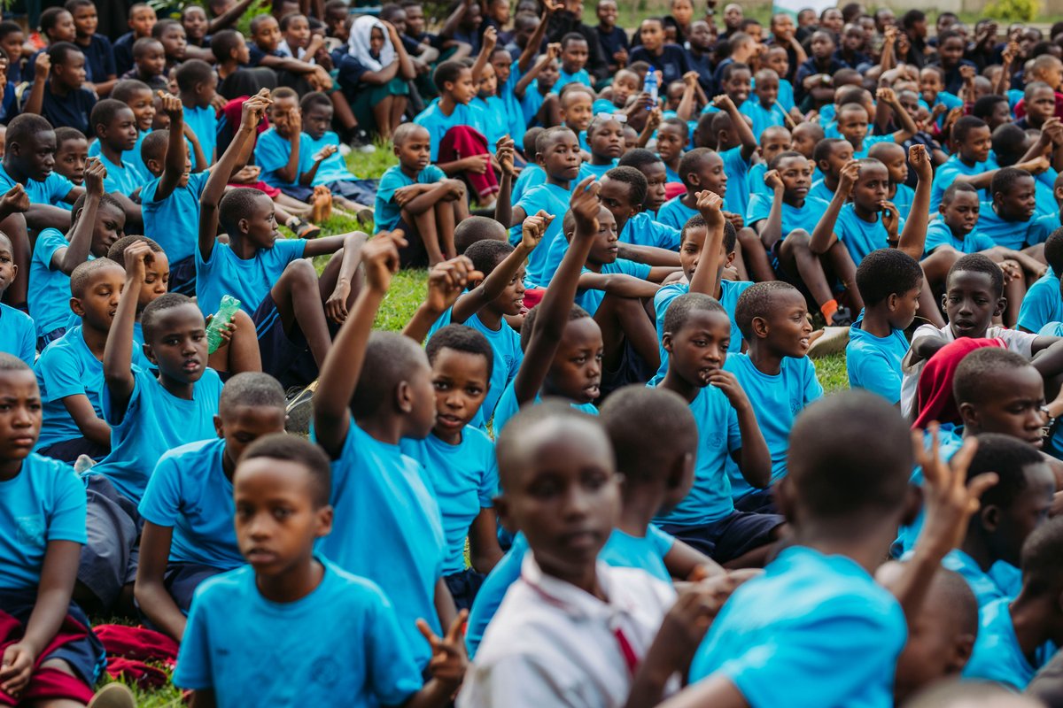 AspireDebateR's tweet photo. This is what the future looks like when it's having fun. ๐๐
Every laugh in this room belongs to a student becoming a climate ambassador for their community.
Youth leadership sometimes looks exactly like this. ๐
#FriendsOfNature #ADR #ClimateActionRwanda #YouthLead #Rwanda https://t.co/TWzvphiOjy