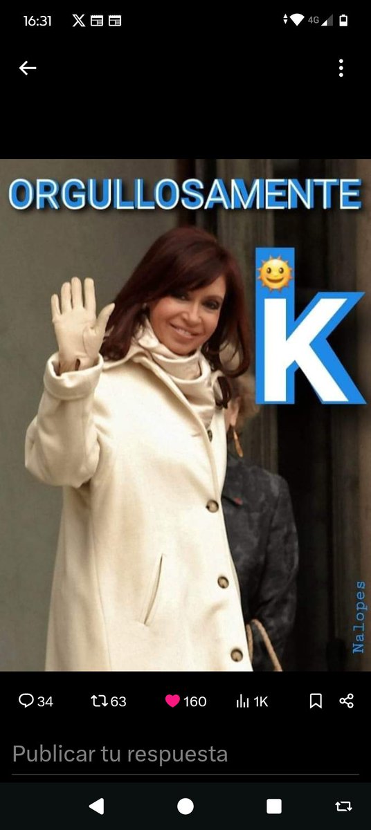 DanielS88141560's tweet photo. Siempre ❤️🇦🇷!!..
#BuenosDías 
#BuenLunes
#CristinaLibre 
#CristinaVuelve 
#HabraConsecuencias https://t.co/zsQEjHR4JZ