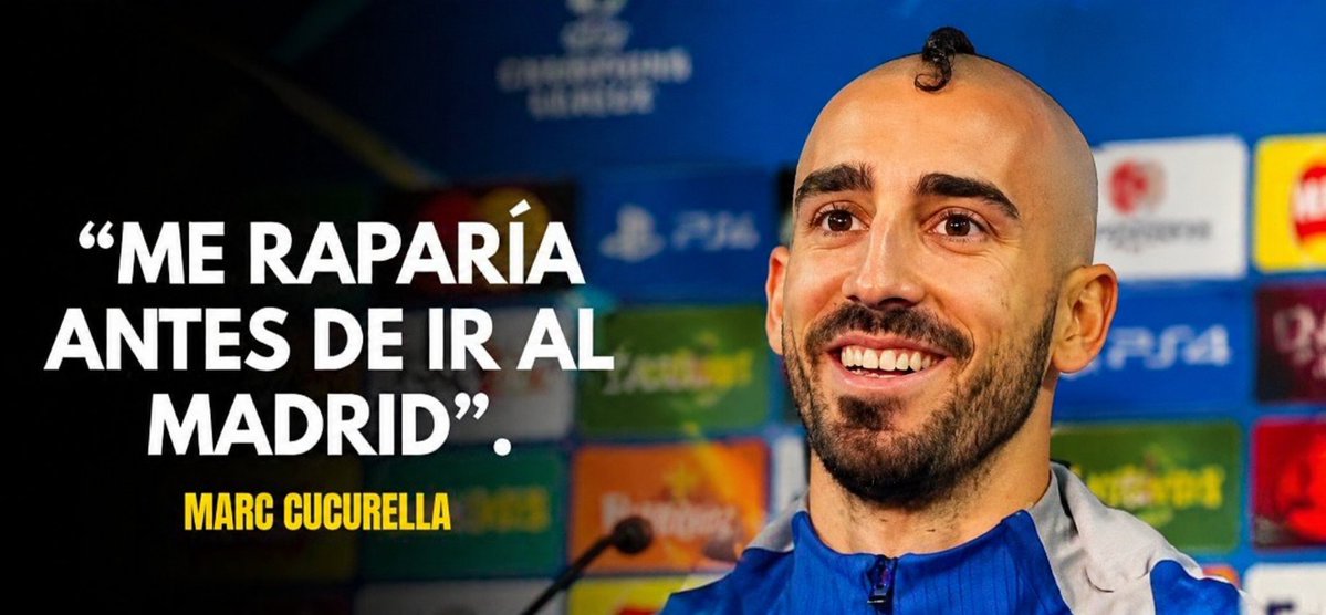 CalculadoraCule's tweet photo. #Cucurella se puede rapar y hacer un tattoo con el nombre de " De la ⛲" pero fue #Perico 🦜, del #Eibar , #Getafe y #Chelsea ...una pela mercenaria ...Suerte y a robar... @_Futbolero_ @alberculer @BarcaUniversal @CuentaMister @ErnestoFClub @fcbisprime @INIE8TAZO @JeffFcb14 https://t.co/9uxIRdDua3