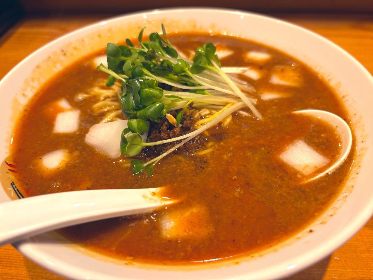 askai33's tweet photo. 担々麺　空星 https://t.co/tt5N7sNSVl
