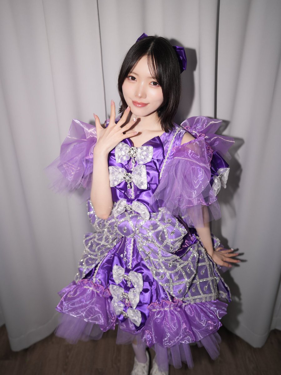 SWacklove's tweet photo. #真鍋凪咲 
なぎちゃん
ロングもショートもどっちも似合う💜 https://t.co/XPx5tYcqsQ