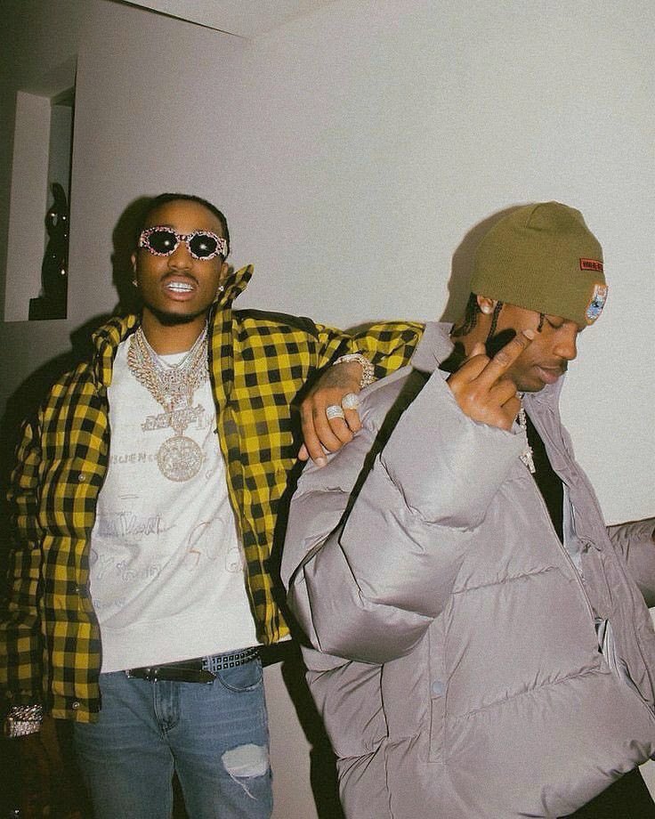 Kamanzi_'s tweet photo. Quavo and Travis Scott flexing https://t.co/XF6tLCIcxR