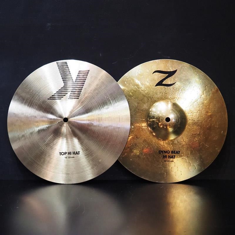 まとめ買い用② 中古品入荷🔥 Zildjian USED 80's～90's K/Z HiHat 13” Pair [Top:766g