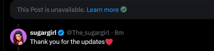 sugargirl tweet media