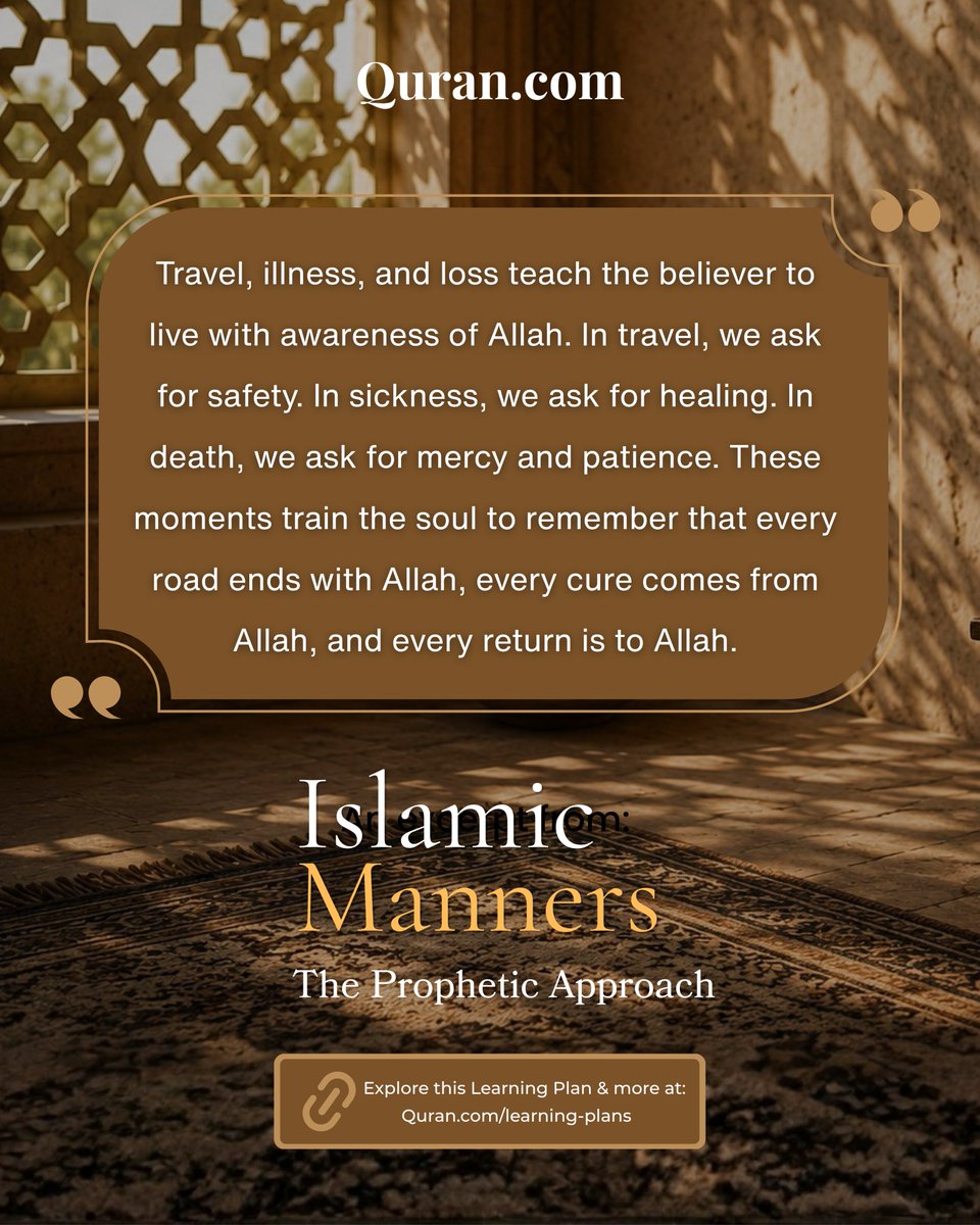 Quran_Reflect's tweet photo. This is an Excerpt from a free, easy-to-follow Learning Plan on https://t.co/ArpPFMp8LK: “Islamic Manners: The Prophetic Approach”

🔗 Explore this learning plan and more at: https://t.co/sVgiSxJhfI https://t.co/u15apL0pAu