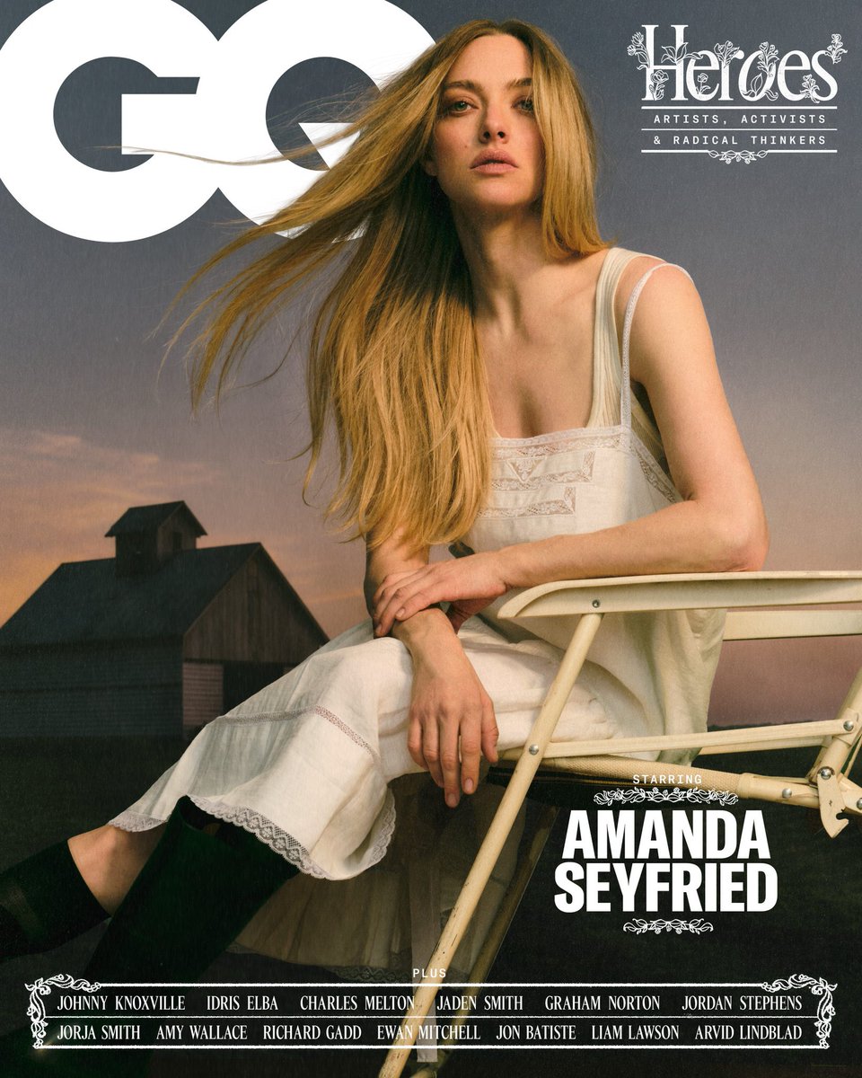 seyfriedfiles's tweet photo. Amanda Seyfried x British GQ’s Heroes Issue https://t.co/aYWOKiwVbx