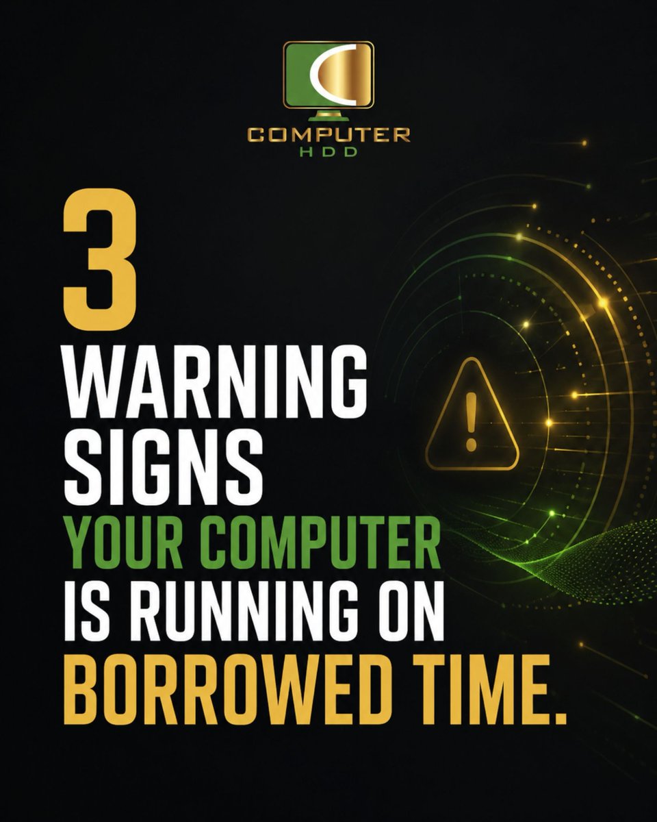 computer_hdd_'s tweet photo. If your computer is checking off any of these boxes, don't wait for the inevitable blue screen. 🖥️⚠️

Computers slow down for predictable reasons: mechanical hard drives wear out, temporary files overwhelm your storage.
.
.
.
#ComputerRepair #TechTips #PCUpgrade #SlowComputer https://t.co/iu6KQD96Oq
