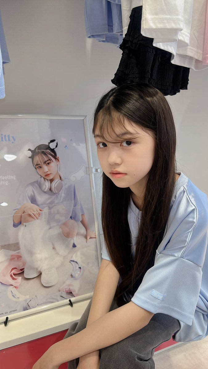 ym_lilysasion's tweet photo. algy × Hello Kitty🩵🎀

#algy #アルジー 
#HelloKitty #キティちゃん 
#カジュアルコーデ 

@ALGY_official 
@hellokitty https://t.co/heXoeez0Q7
