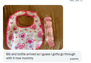 MummyRoseABDL's tweet photo. How about a game of chess, with stakes, while you drink 'milk' from your bottle, and mummy guides you to play with certain toys? 🍼👶👨‍🍼😈

abdl abdlcommunity intox poppers humiliation sissy https://t.co/AJlnjMcssN