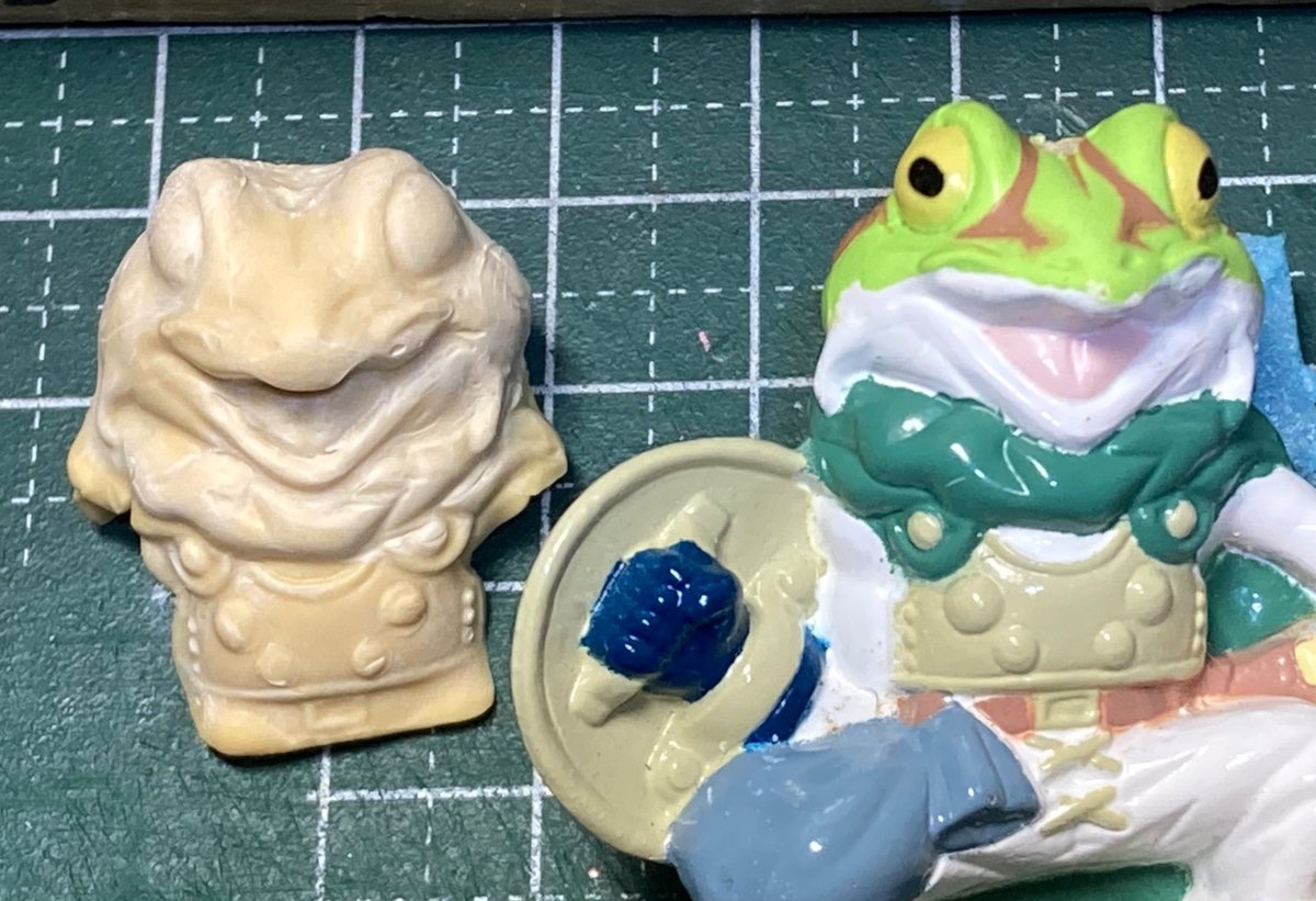 クロノトリガー 🐸のアタマ、取り出しました。 無加工でそのままの状態