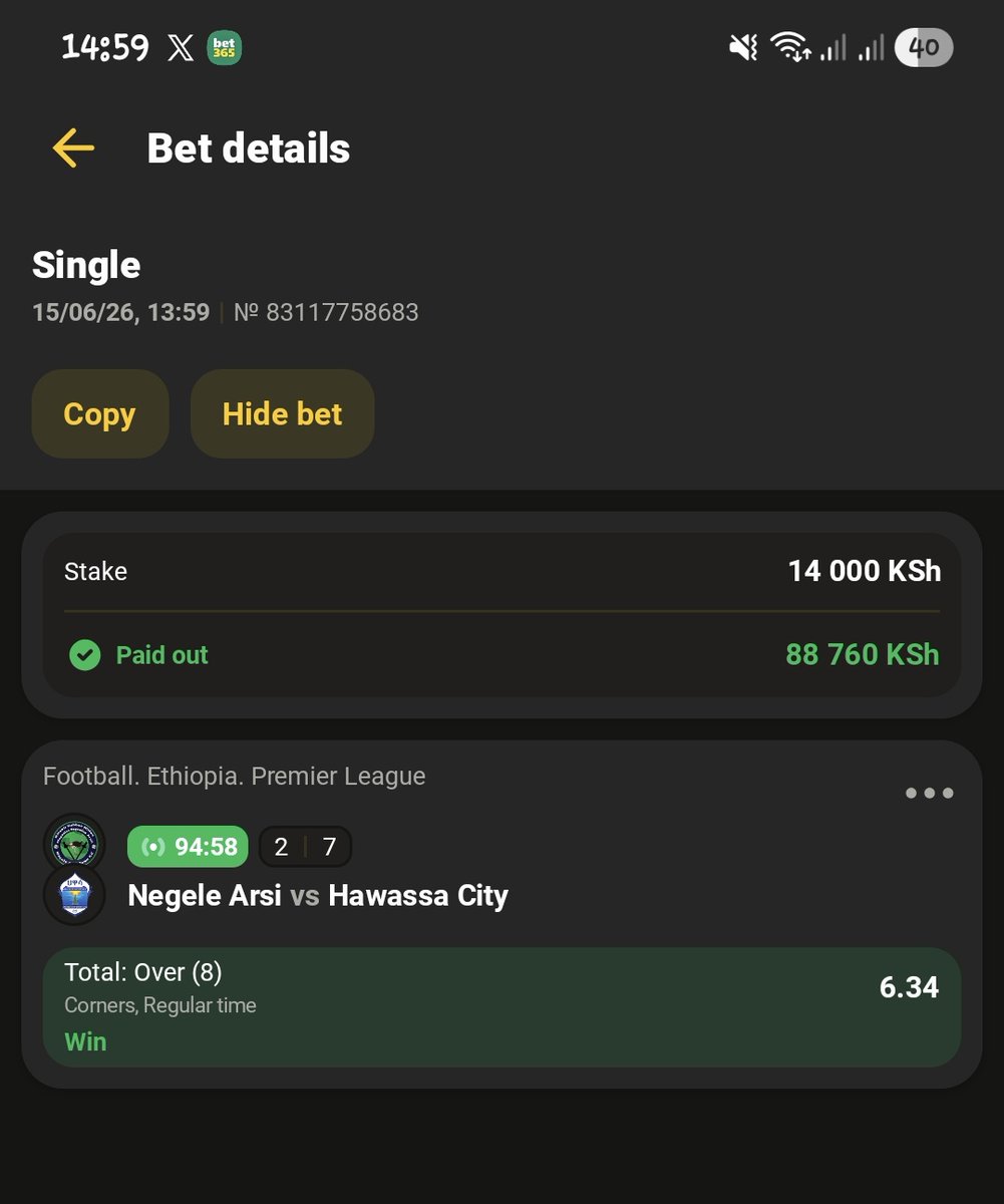 BettKMax's tweet photo. Another win 

Congratulations ✅️ https://t.co/CZ4oIrhxhx