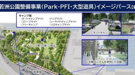 kanda_unabara's tweet photo. 新木場が発展するかは素人なので分からんが、子連れ車持ちとしては2027年4月にグランドオープン(リニューアル)予定の若洲公園には期待しかない。

都心から20分くらいで行けるのよこれ。
毎週キャンプ行くわ。 https://t.co/lBqOaOBrO7