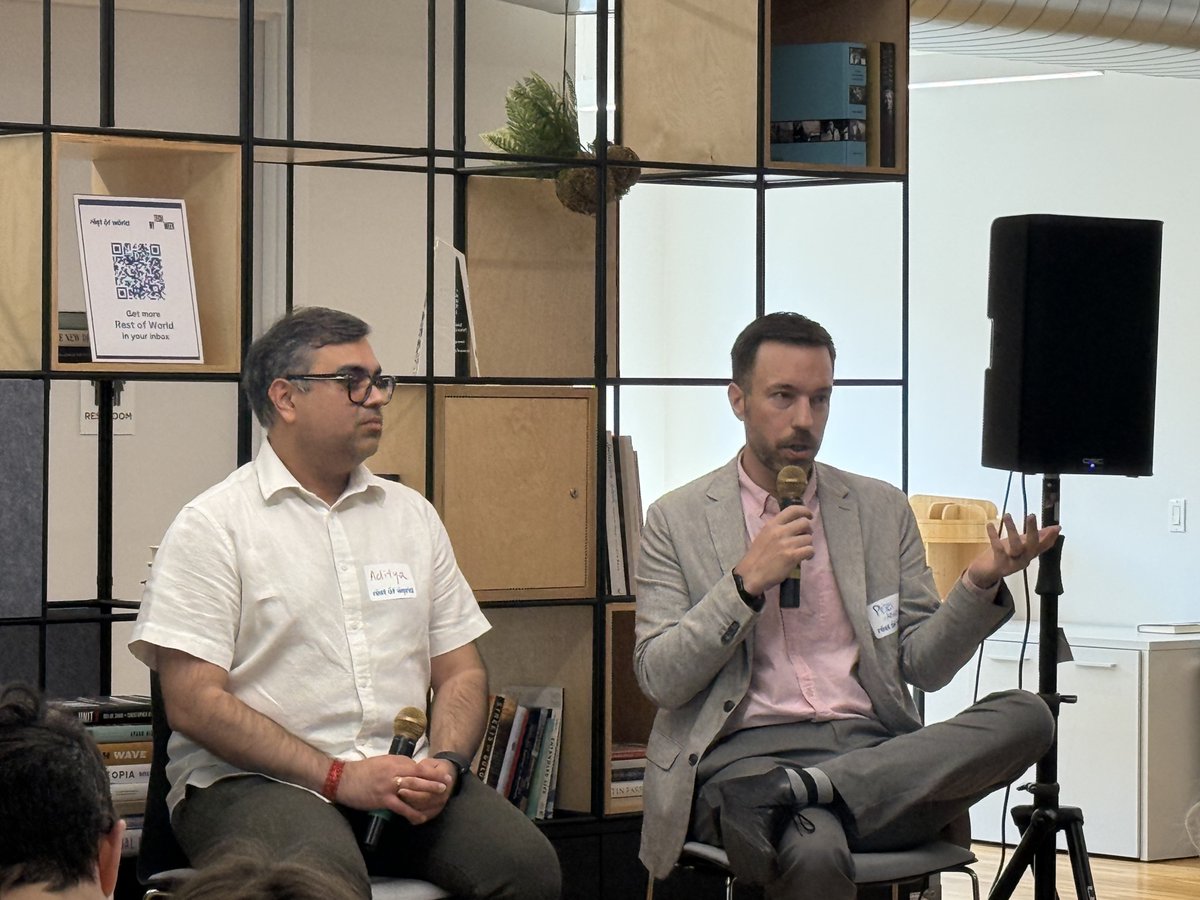 restofworld's tweet photo. At our recent New York Tech Week panel, experts broke down how the extreme concentration of AI power in the U.S. and China threatens human rights and economic sovereignty around the world https://t.co/PSsg4TnAGm https://t.co/ChilWfXFev
