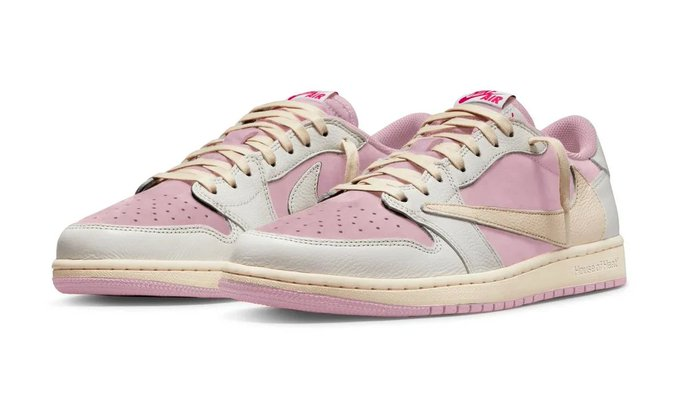 thedeal135's tweet photo. AD: Jordan 1 Retro Low OG SP Travis Scott Shy Pink

https://t.co/O35rKcfnaG https://t.co/NeeFbN1A7N