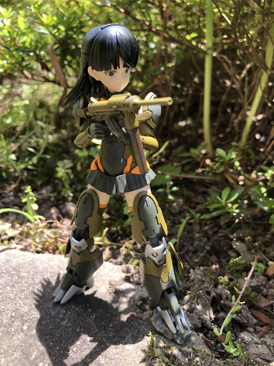 muttin2nd1's tweet photo. #30MS #リトルアーモリー
 天気が良いので射撃の訓練をば。 https://t.co/hy6Hm9YUJq
