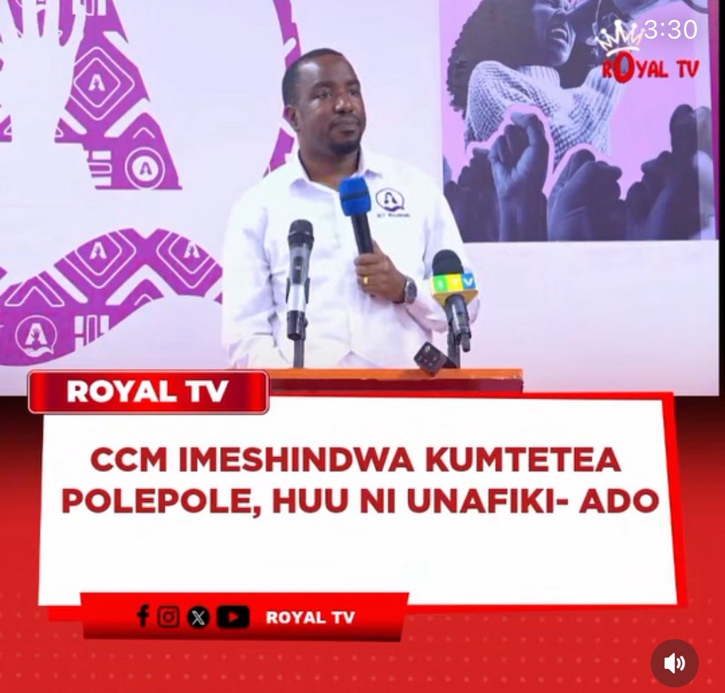 SuphianJuma's tweet photo. Mhe. @AdoShaibu;

POLEPOLE kutwa aliitukana, aliitweza na kuitungia uwongo lukuki @ccm_tanzania na viongozi wake ikiwemo M/kiti Dkt @SuluhuSamia TUCHUKIWE NA WANANCHI;Mwanachama wa kaliba hii angekuwa kwenu @ACTwazalendo mngepata nguvu wapi kumtetea⁉️Dai maji Tunduru tutakuelewa. https://t.co/FuS8yilmnr