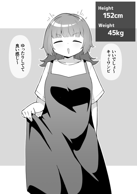 支援サイト更新! 着衣で浮き出る腹肉もよいものです。 【肥満化】ゆったりワンピ(リンクは↓)