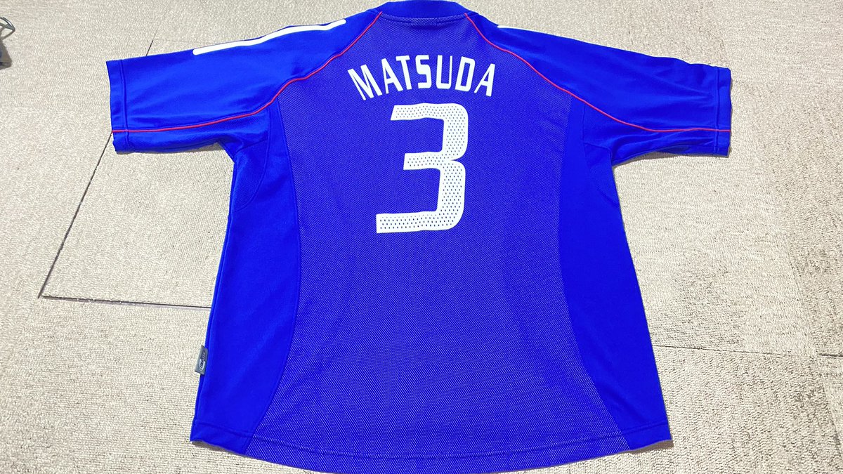 いちばん好きな #日本代表 ユニフォームはやっぱりこれ #松田直樹
