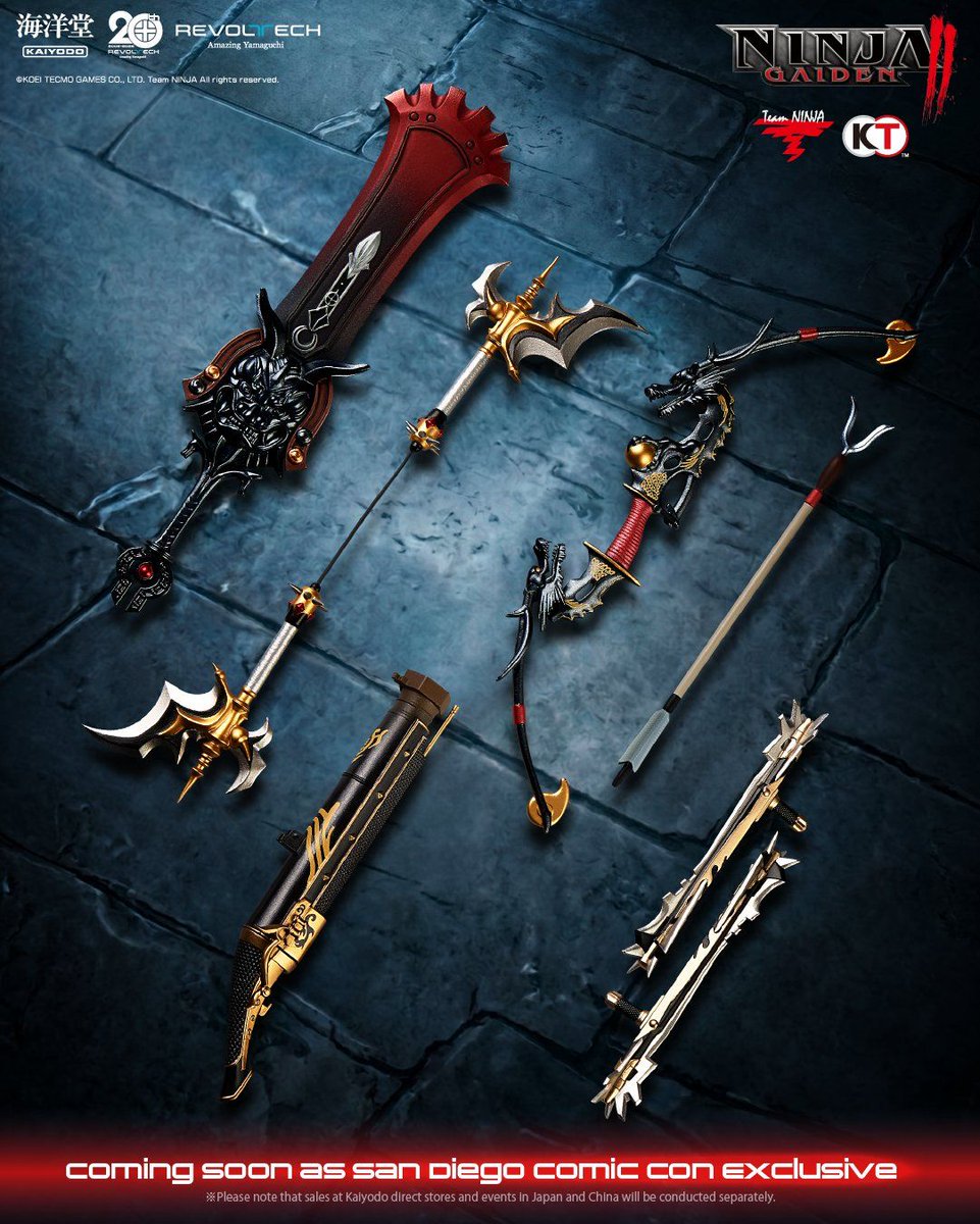 SDCC 2026: Kaiyodo Revoltech Amazing Yamaguchi Ninja Gaiden 2 Ryu