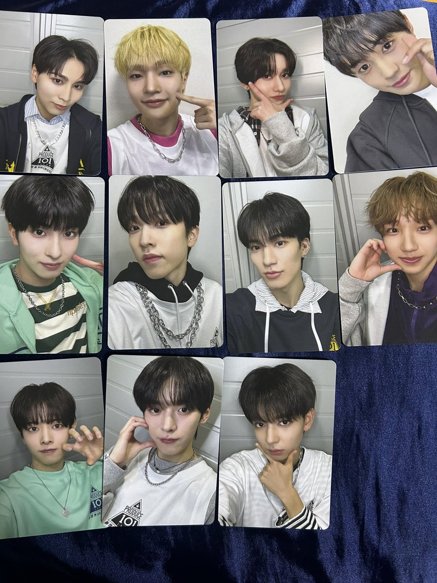 T2418R's tweet photo. @1
PRODUCE 101 JAPAN 新世界 日プ新世界 トレカ ステッカー　グッズ 交換

譲)画像参照

求)後藤＞シヨン＞＞＞ヒョンスン、買取

郵送
後藤は買取もしてます https://t.co/SWRikw6cm0