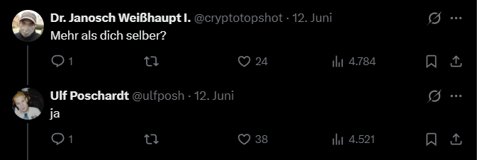 CallMeGrrr's tweet photo. @ulfposh @elonmusk Ist das ein peinlicher Knecht... 😅 https://t.co/Tbqpj0jUZe