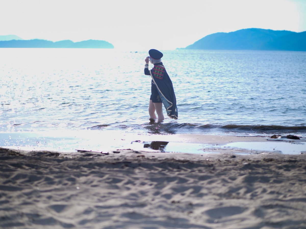 eringi0066's tweet photo. 【刀剣乱舞/No.59】
⚠︎cosplay

——呼ばれた気がして………

Photo:GMさん（@gm_nakihaku ）

#ラコロール加太 https://t.co/EbVimJrx3s