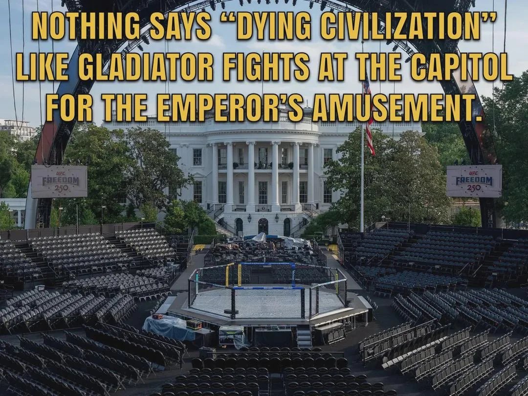 YourAnonNews's tweet photo. Doofius Donaldius Dementius: Are you not entertained? https://t.co/pIvi8Ky2Sl