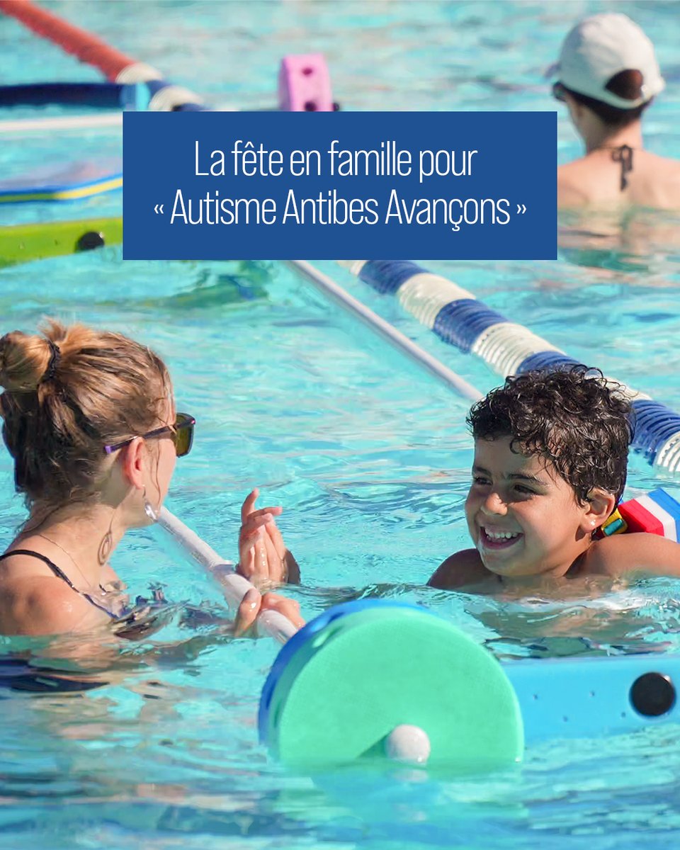 antibes_jlp's tweet photo. 🥳 Fête de fin d'année pour les bénéficiaires du programme "Autisme Antibes Avançons" 🎖️

Dans la commune, le dispositif « Autisme Antibes Avançons » permet aux personnes autistes ou ayant des troubles envahissant du comportement de pratiquer une activité sportive adaptée, dédiée et encadrée par des éducateurs et bénévoles formés 🏃🏃‍♀️ 

De 2 à 43 ans, près de 60 Antibois en profitent chaque semaine, avec des progrès significatifs ! Tous retrouveront Florence et les équipes encadrantes dès la rentrée prochaine 🔝😁

ℹ️  https://t.co/AOhscoHmbS