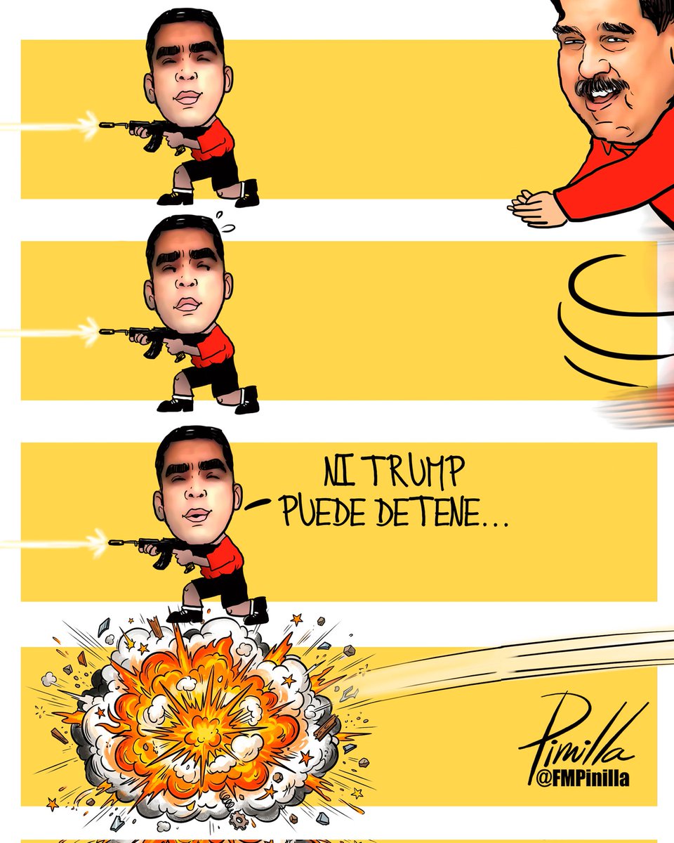 FMPinilla's tweet photo. El Niño Guerrero...
•
Caricatura para @DiarioLAmericas
•
#caricatura #Cartoon #eeuu🇺🇸 #venezuela🇻🇪 #noticiañ https://t.co/e6Pv2WM01S