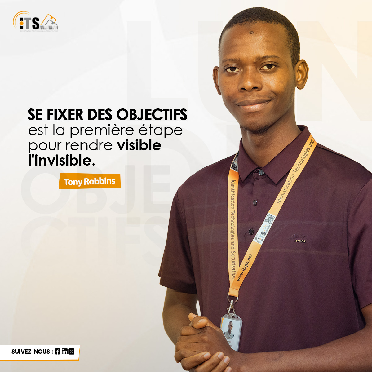 ITSGuinee's tweet photo. Les objectifs servent de repères pour mesurer les progrès. Ils permettent d’avancer avec cohérence en transformant progressivement une vision en réalité.

𝐀𝐠𝐫𝐞́𝐚𝐛𝐥𝐞 𝐬𝐞𝐦𝐚𝐢𝐧𝐞 𝐚̀ 𝐭𝐨𝐮𝐬.

#ITS #itsguinee #TransformationDigitale  #bonnesemaine https://t.co/sCkoacaEXE