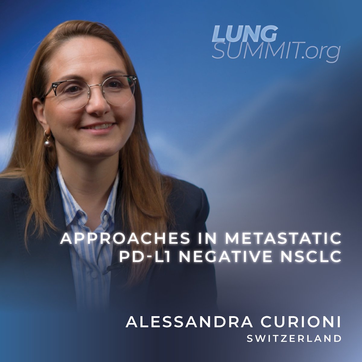 LungSummit's tweet photo. How should we approach metastatic PD-L1 negative non-small cell lung cancer in 2026?

In her latest video interview, @MdCurioni from Switzerland shares her real world approach: reflex testing, retesting at recurrence, IO choices, and the gaps that remain in second line, anchored by registry data of more than 800 cases alongside guidelines.

Watch the full interview on demand to refine your strategy in PD-L1 negative disease ➡️ https://t.co/Xz3CofsSTS
