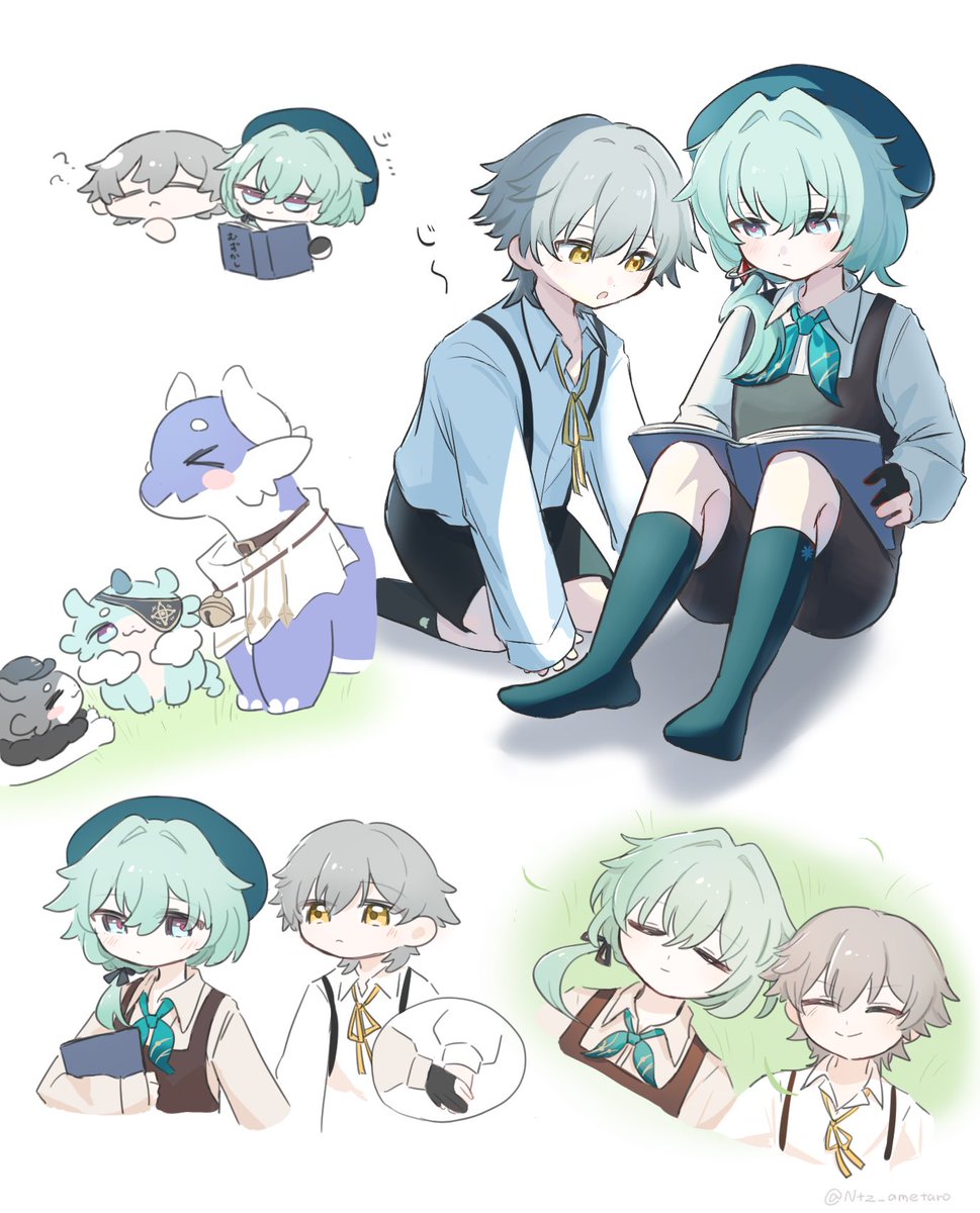 Ntz_ametaro's tweet photo. アナ穹　🕳️💫

webオンリーに載せていたショタアナ穹です！ https://t.co/16ydBSMT1J