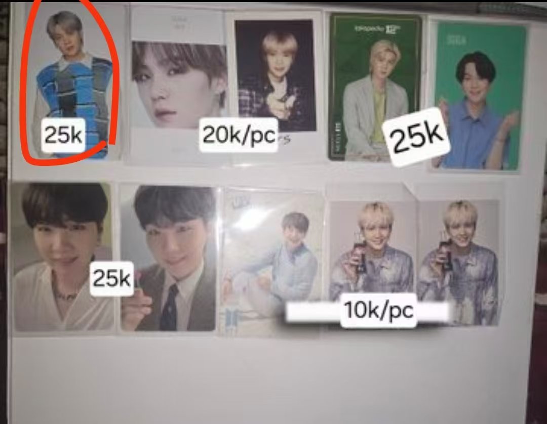 peachfeas's tweet photo. @Kiciiw15 Hi! I want to buy these photocards from your post. Are they still available? https://t.co/AXXkJyTaqP