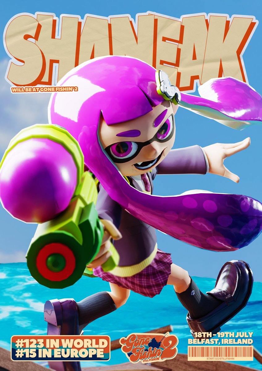 BigFishFGC's tweet photo. 🎣🦑

SHANEAKS GONE FISHIN' @Shaneak101 

Will it be sink or swim?

🎨 @chipppup https://t.co/bSM99c5ByH