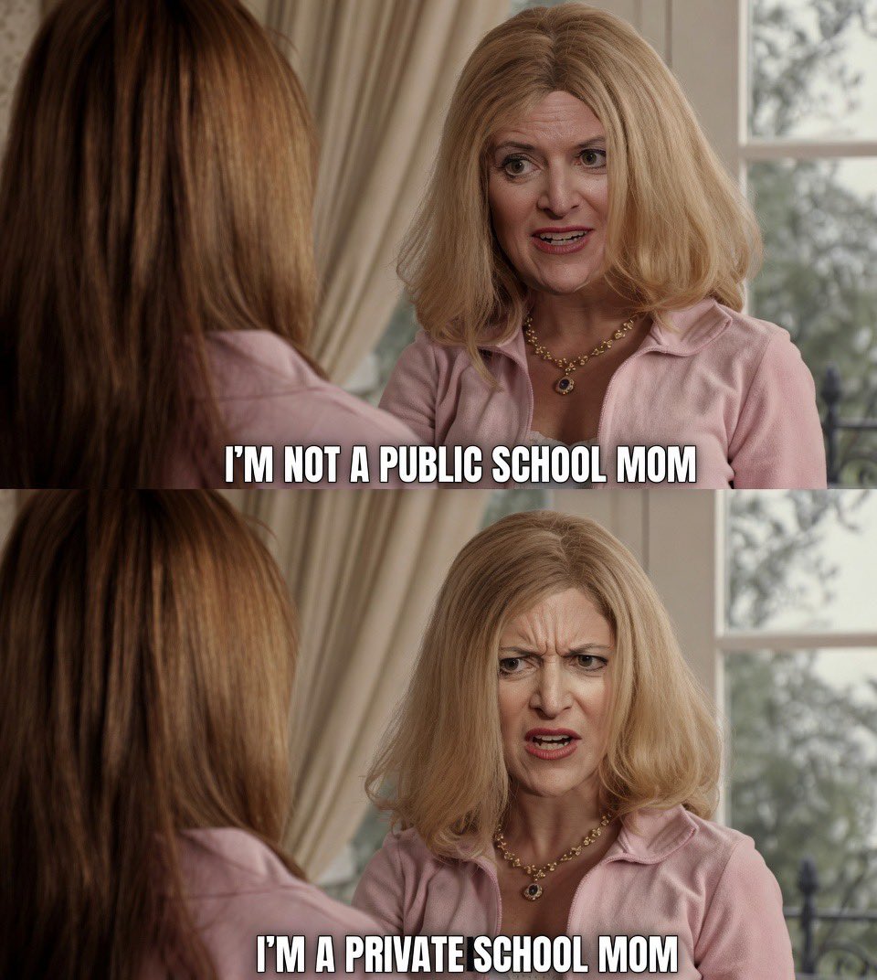 PatriotPostGirl's tweet photo. Jocelyn Benson says it’s “personally important to me to make Michigan a top ten state for public education,” while choosing an elite private school for her own child. Nothing says confidence in the system quite like opting out of it. https://t.co/JuGOhffjlH