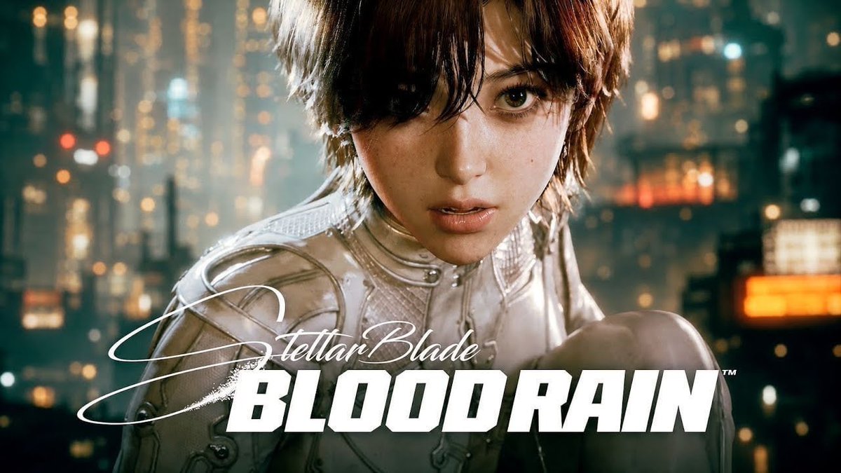 Genki_JPN's tweet photo. The first 10 minutes of Stellar Blade Blood Rain gameplay was shown to select media at Summer Game Fest!

- Extension of the intro scene shown in the reveal trailer
- Goes through the city environment 
- Turns into a chase scene where you fight mutated enemies
- Shows off Evie’s mechanized fists
- Combat looks hard hitting and as slick as the first game
- World looks more interesting than first game
- Opening area looks like the intro to FF7
- Looks and sounds very impressive

https://t.co/iZesrhyIUs