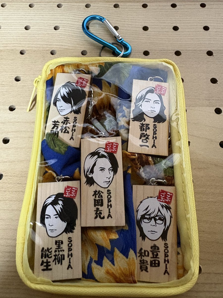 am_aico's tweet photo. 可愛くできた！
集めたからには集合させないと！

#SOPHIA
#ごぶごぶフェスかまぼこ板キーホルダー https://t.co/fG1MTBBY9a