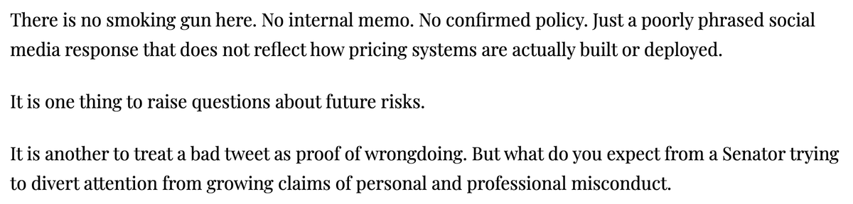 cannot_stop_ish's tweet photo. @grahamformaine This deserves a community note. Concern over the potential for surveillance pricing is reasonable.

Planter's claim that airlines are *currently* using deaths in the family to determine prices is not supported by the evidence. https://t.co/GdTbsUVJ4d