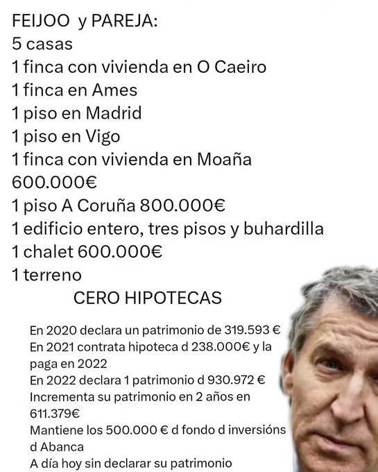 AngelesGar48522's tweet photo. @NunezFeijoo https://t.co/JLZZHRvQko