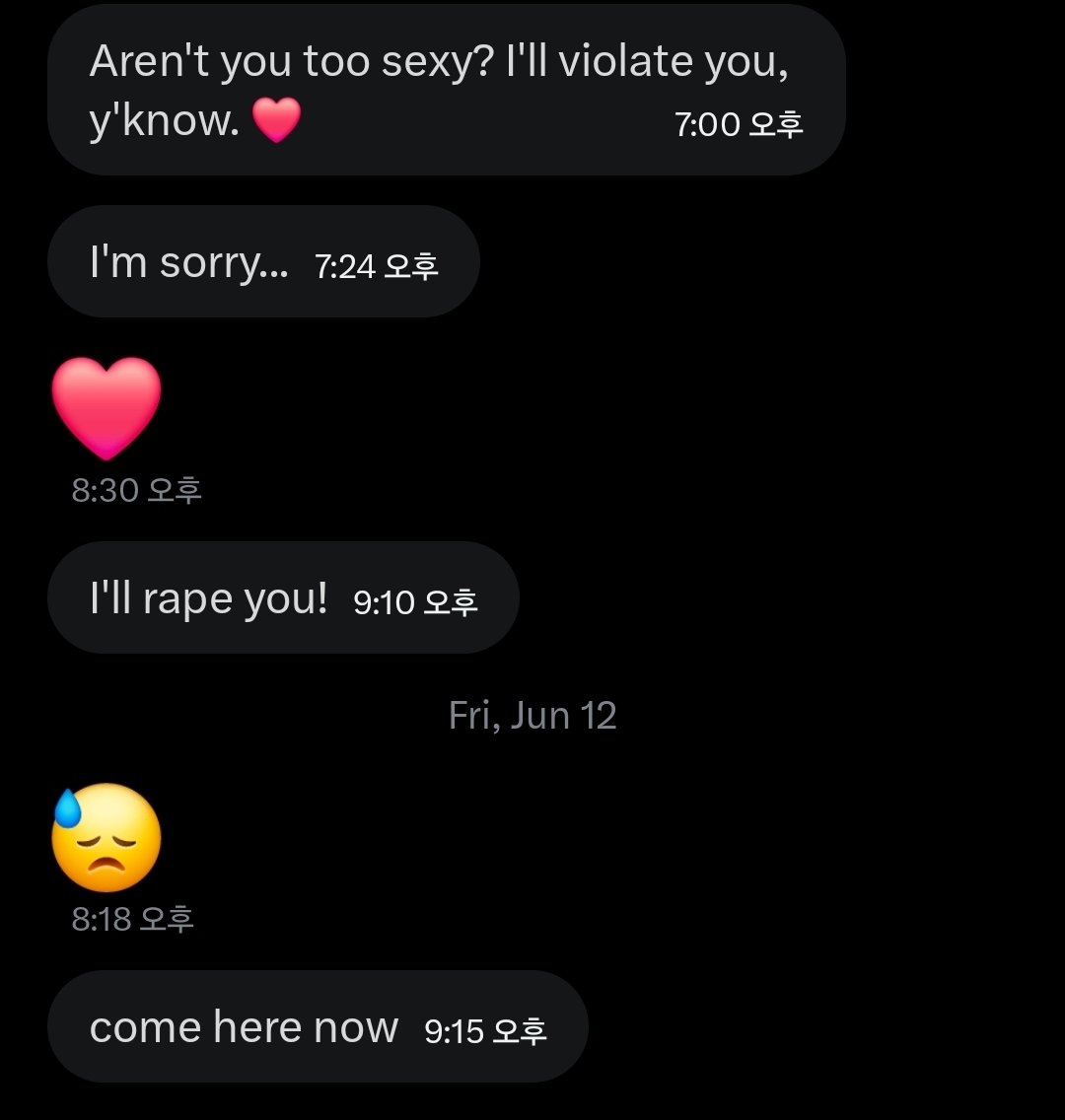 mong_hee01's tweet photo. Don't send me this kind of DM. You're not the only one who can say that kind of Bullshit https://t.co/gPRnCUzplY