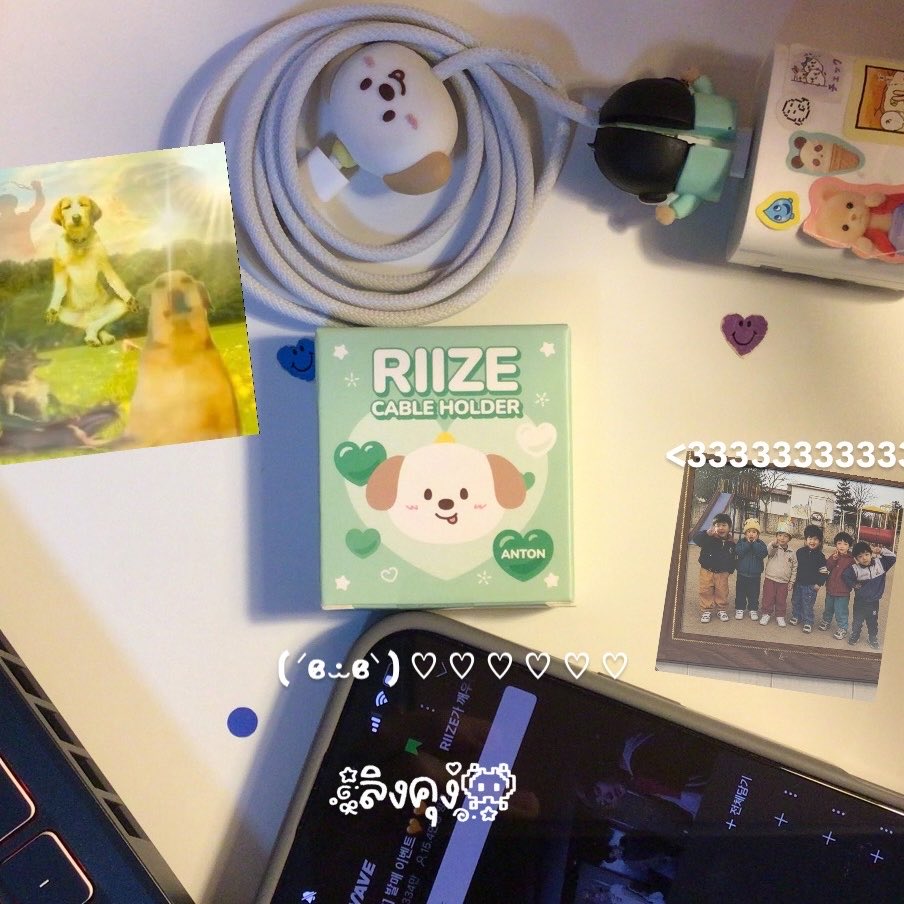 moosuperdog's tweet photo. แจก Cable Holder แอนตัน 1 ชิ้น *แบบไม่แกะ * ให้กับคนที่สตรีมเพลงน้องข้าว ทุกช่องทาง หรือโหวตน้องข้าว 

แนบหลักฐานการสตรีม ประกาศวันเสาร์คับ! 
♡ ♡ ♡ ♡ ♡ 
#RIIZEDoYourDance
#DoYourDanceOutNow

#พี่สาวปั่นสตรีมน้องข้าว 
#พี่สาวโหวตน้องข้าว
#RIIZE #라이즈 https://t.co/x3omPWeGsi