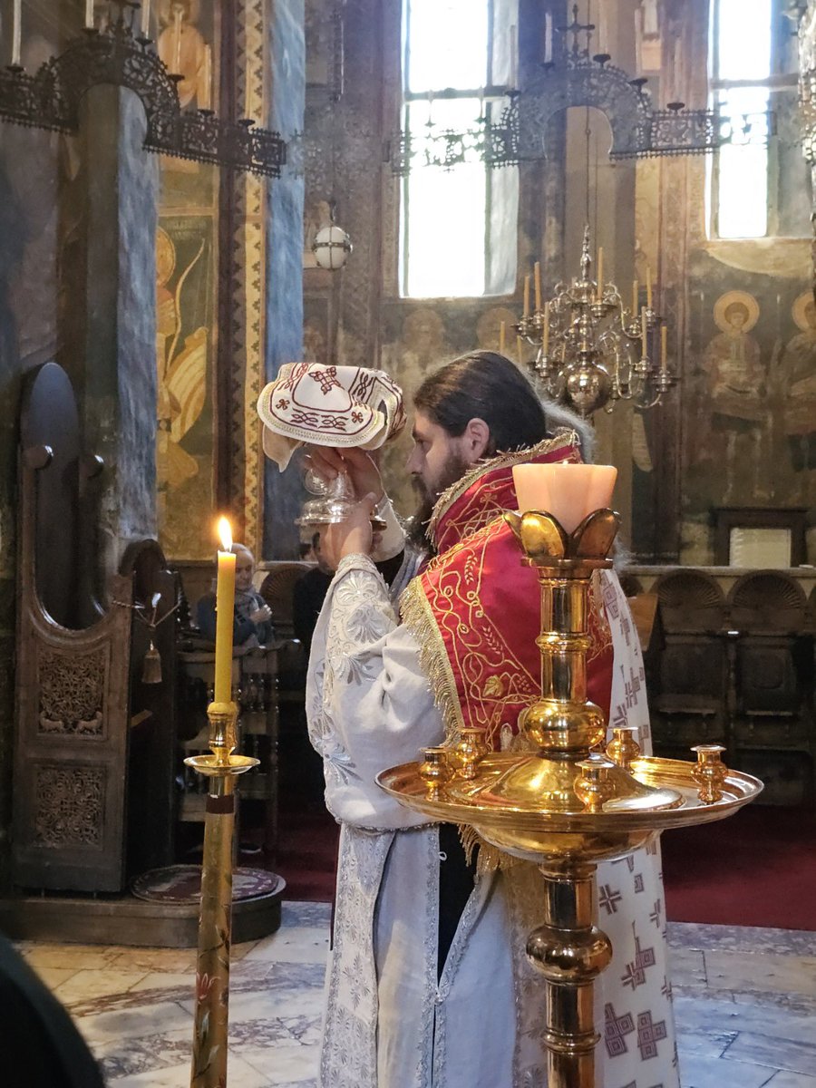 DecaniMonastery's tweet photo. Holy Liturgy at Visoki Dečani Monastery, Sunday 14 June 2026.
#SerbianOrthodoxChurch #Kosovo #DecaniMonastery https://t.co/TEwF0CgBpn