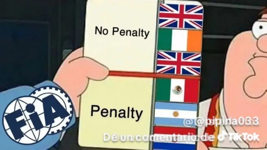 ElSecreto1204's tweet photo. @Juanito77ok @fia Así se manejan las sanciones en la @F1 traten de disimular un poco che https://t.co/KOuZX8xbcC