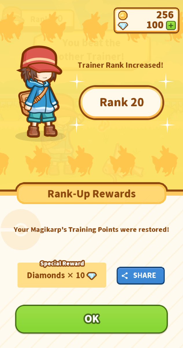 sneakyhobbit's tweet photo. All right!
My Rank went up to 20! #Magikarp https://t.co/fTWlZOcajR https://t.co/3cPxiQzrPi