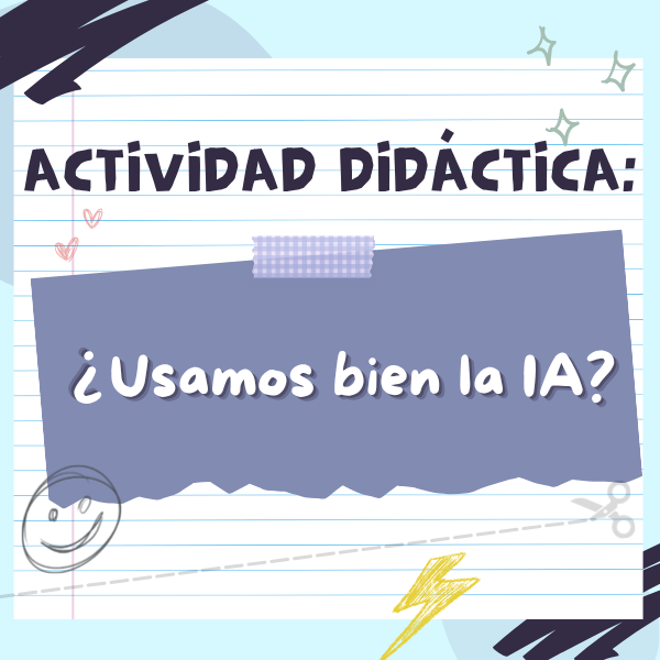 is4k's tweet photo. 💡 Ayuda a tu alumnado a desarrollar el pensamiento crítico sobre los usos de la #IA y el impacto en su vida y en la de los demás. 

Descubre la actividad didáctica «¿Usamos bien la IA?» y anímales a reflexionar.

🔗https://t.co/8H2FWojBbo

#EducaciónDigital #SeguridadDigital https://t.co/JQVimfLn9j