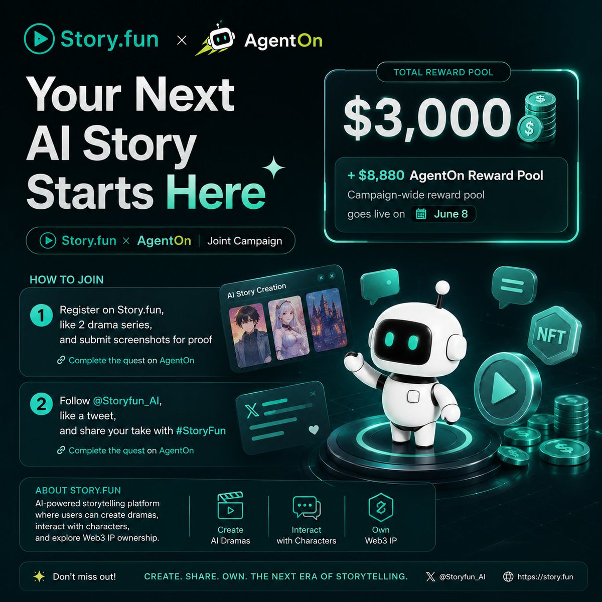 Storyfun_AI's tweet photo. Don't miss out!

🔗https://t.co/DlqNe6uwm7 https://t.co/FbdpoADSJ4
