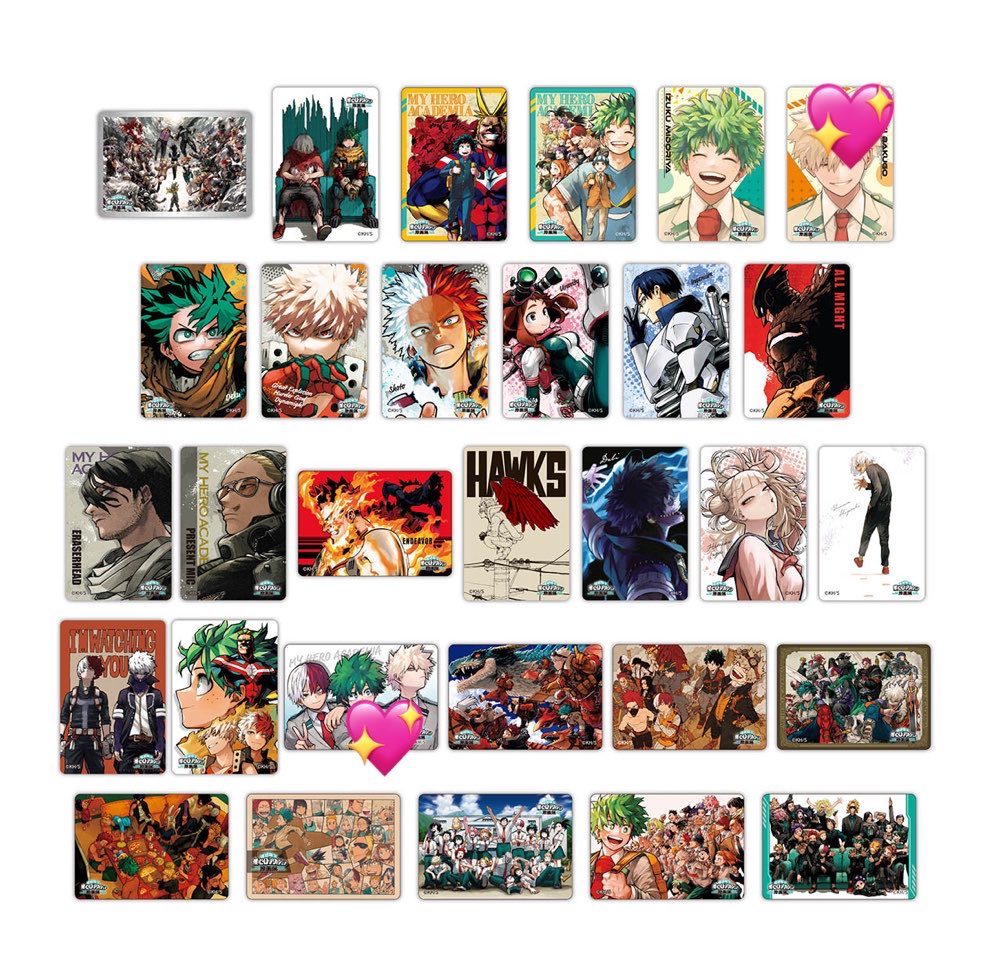 fmkc_0729's tweet photo. 【交換】僕のヒーローアカデミア 原画展 マグネットステッカーコレクション ヒロアカ

【譲】画像1枚目

【求】画像2枚目💖

ご不快でなければ比率違い可
郵送での交換
難しいと思いますが、お声かけお待ちしております。
別ポストと纏めての交換可能です https://t.co/QQr09yzLSb
