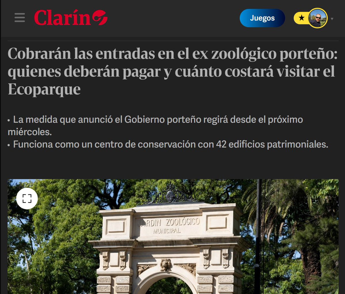 lauta's tweet photo. Estamos a dos pasitos de que vuelvan las fronteras internas: Los no-residentes porteños deberán pagar entrada al ex-Zoo
Qué sigue? Los bonaerenses pagarán si vienen a la escuela? Peaje a los autos del conurbano que crucen? 😡😡
Asco das #JorgeMacri.
https://t.co/xwuyecmbzU https://t.co/KrtkZZ2jeW